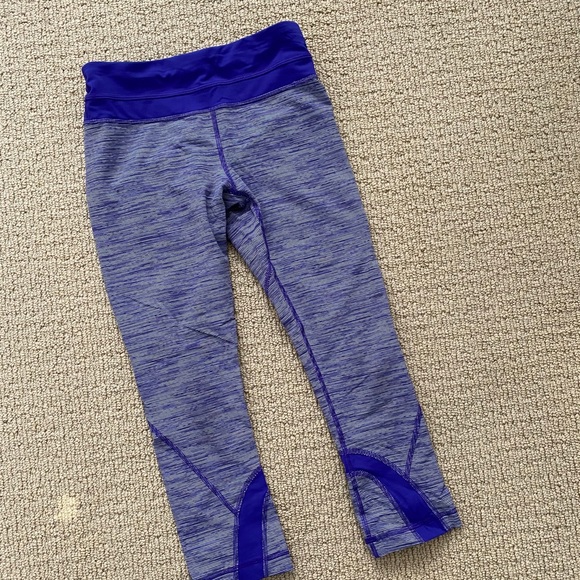 Lululemon Run: Inspire Crop II Luxtreme purple - Picture 6 of 9